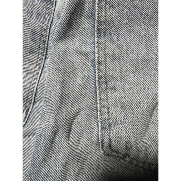 Agolde Jeans Womens Size 29 Blue 90's Straight High Rise ButtonFly Cropped 32x26 - Picture 3 of 16